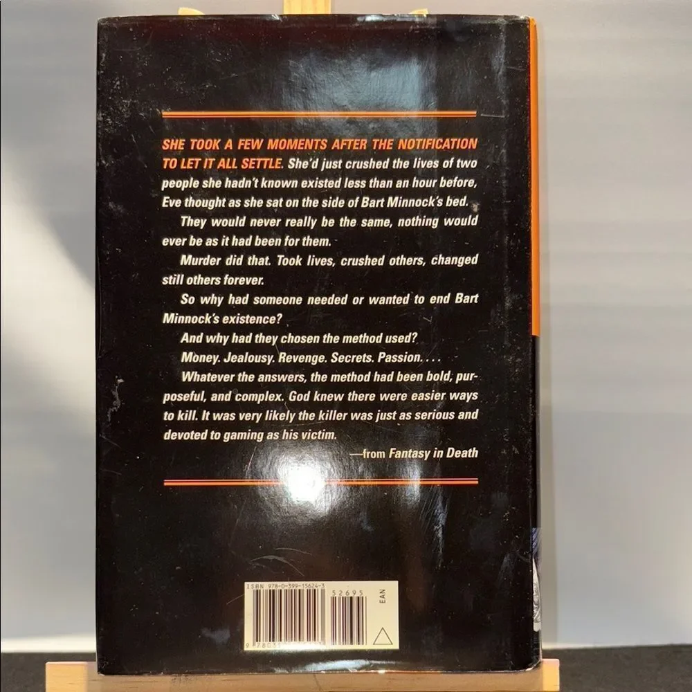 Fantasy in Death by J.D. Robb Hardcover book